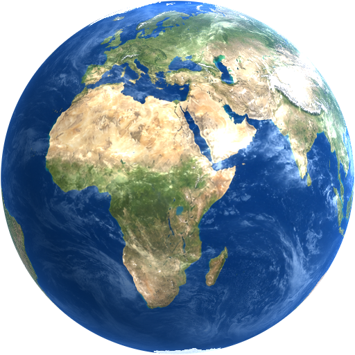Earth globe
